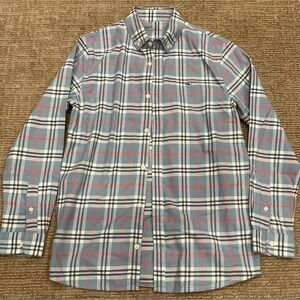 Vineyard Vines Boys Brushed Flannel Button Down - Coastline - XL